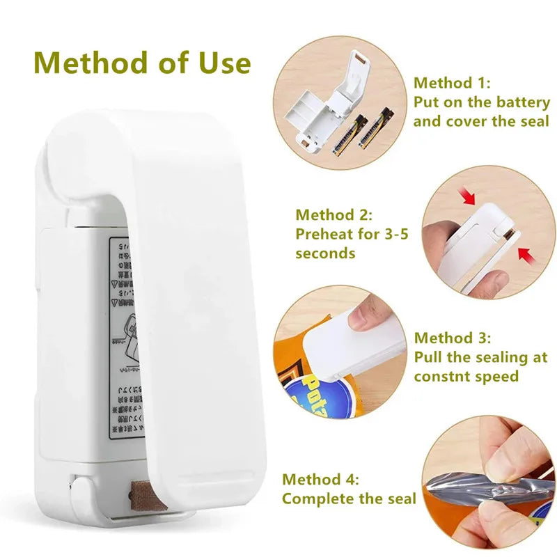 Portable Plastic Bag Sealer